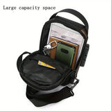 ðŸ§³ Anti-Theft Waterproof Sling Bag with USB Charging Port â€“ Sleek, Secure & Smart Carry for Everyday Life