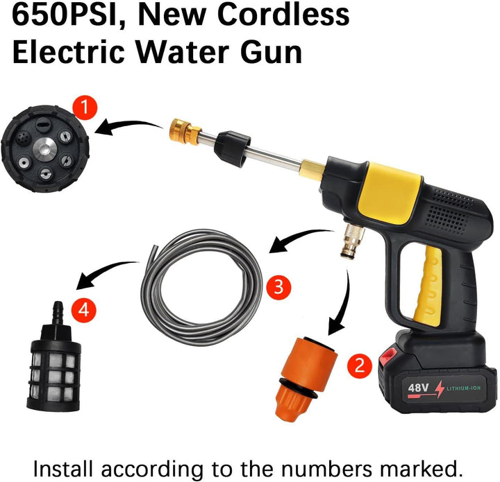 YASHINE Cordless Pressure Washer