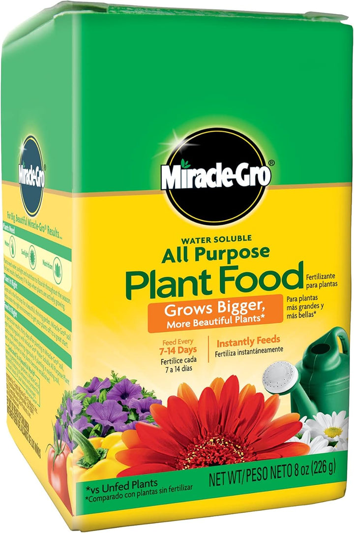 ðŸŒ¿ Miracle-Gro Water Soluble All Purpose Plant Food â€“ 8 oz (226g)