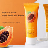 BIOAQUA Papaya Moisturizing Facial Cleanser 100g