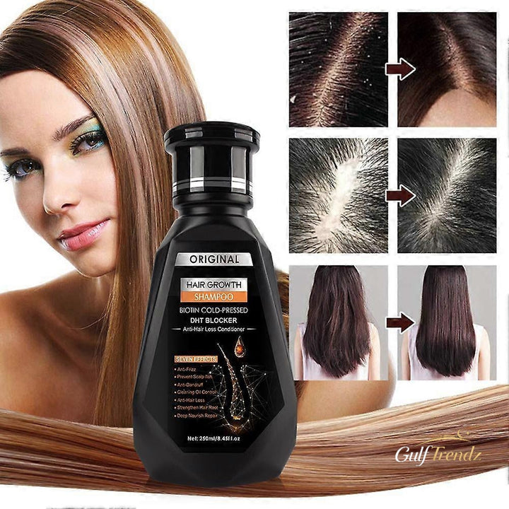 Frombo Advanced Hair Growth Shampoo – Biotin & DHT Blocker for Thicker, Stronger & Healthier Hair (250ml)