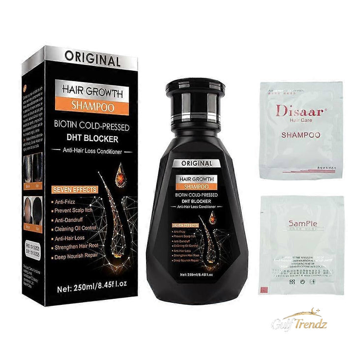 Frombo Advanced Hair Growth Shampoo – Biotin & DHT Blocker for Thicker, Stronger & Healthier Hair (250ml)
