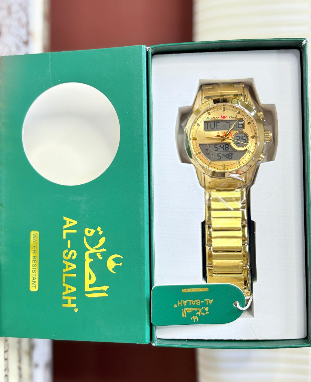 ðŸ•‹ Al-Salah Transparent Digital Prayer Time Watch â€“ The Perfect Blend of Faith & Function  Water Resistant, Multi-Time Display